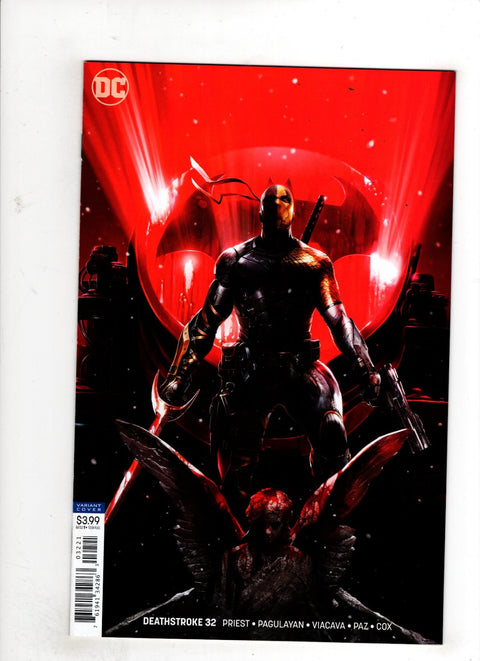Deathstroke, Vol. 4 #32 (Cvr B) (2018) Variant Francesco Mattina B Variant Francesco Mattina Buy & Sell Comics Online Comic Shop Toronto Canada