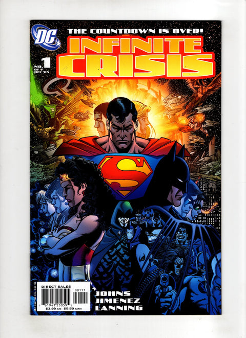Infinite Crisis #1 (Cvr B) (2005) George Pérez Variant B George Pérez Variant Buy & Sell Comics Online Comic Shop Toronto Canada