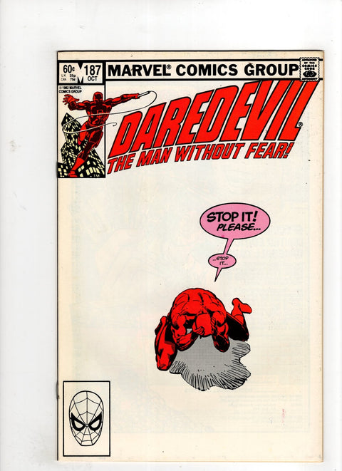 Daredevil, Vol. 1 #187 (1982) Buy & Sell Comics Online Comic Shop Toronto Canada