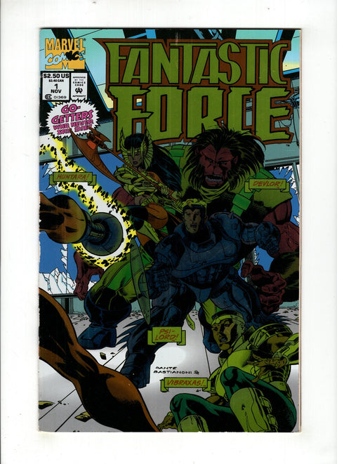 Fantastic Force, Vol. 1 #1 (Cvr A) (1994) Metallic Wrap-Around A Metallic Wrap-Around Buy & Sell Comics Online Comic Shop Toronto Canada
