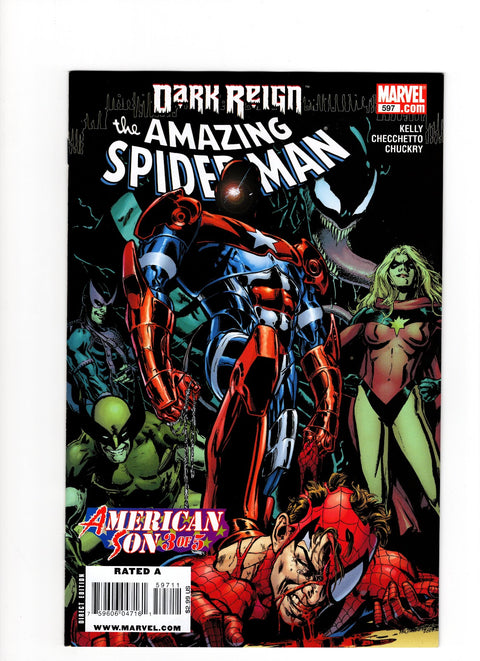 The Amazing Spider-Man, Vol. 2 #597 (Cvr A) (2009) Phil Jiménez A Phil Jiménez Buy & Sell Comics Online Comic Shop Toronto Canada