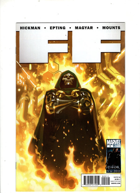 FF, Vol. 1 #2 (Cvr A) (2011) Daniel Acuna A Daniel Acuna Buy & Sell Comics Online Comic Shop Toronto Canada