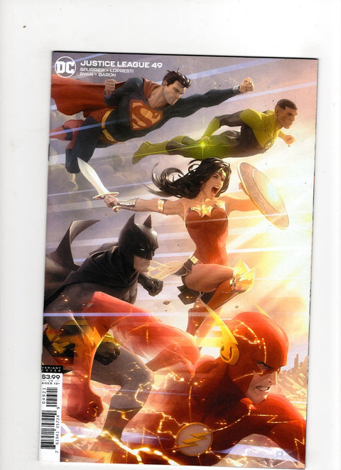 Justice League, Vol. 3 #49 (Cvr B) (2020) Alex Garner Variant B Alex Garner Variant Buy & Sell Comics Online Comic Shop Toronto Canada