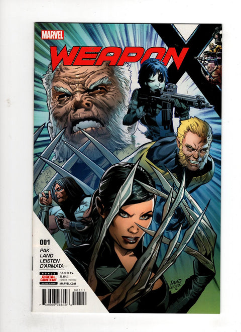 Weapon X, Vol. 3 #1 (Cvr A) (2017) Greg Land A Greg Land Buy & Sell Comics Online Comic Shop Toronto Canada