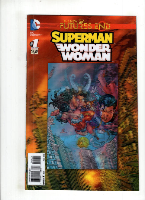 Superman / Wonder Woman: Futures End #1 (Cvr A) (2014) Lenticular - Tom Raney A Lenticular - Tom Raney Buy & Sell Comics Online Comic Shop Toronto Canada