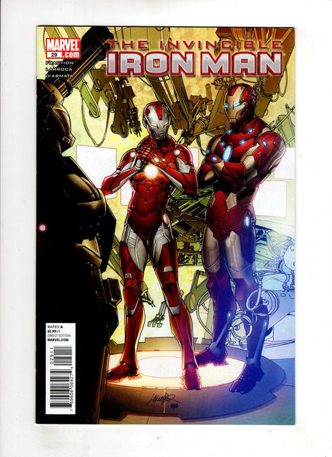 Invincible Iron Man, Vol. 1 #29 (Cvr A) (2010) Salvador Larroca A Salvador Larroca Buy & Sell Comics Online Comic Shop Toronto Canada