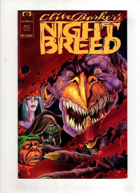 Clive Barker's: Night Breed (Marvel) #5 (1990) Jackson 'Butch' Guice Jackson 'Butch' Guice Buy & Sell Comics Online Comic Shop Toronto Canada