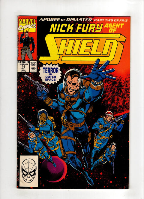 Nick Fury Agent of Shield, Vol. 4 #16 (1990) Buy & Sell Comics Online Comic Shop Toronto Canada