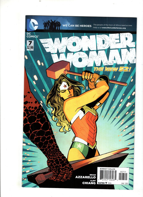 Wonder Woman, Vol. 4 #7 (Cvr A) (2012) Cliff Chiang A Cliff Chiang Buy & Sell Comics Online Comic Shop Toronto Canada