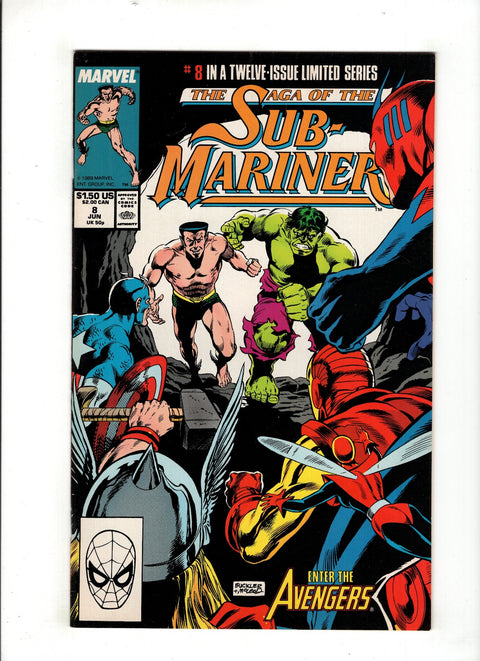 The Saga of the Sub-Mariner #8 (1989) Buy & Sell Comics Online Comic Shop Toronto Canada