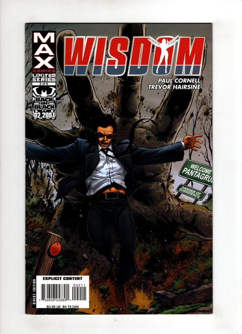 Wisdom #2 (2007) Trevor Hairsine Trevor Hairsine Buy & Sell Comics Online Comic Shop Toronto Canada
