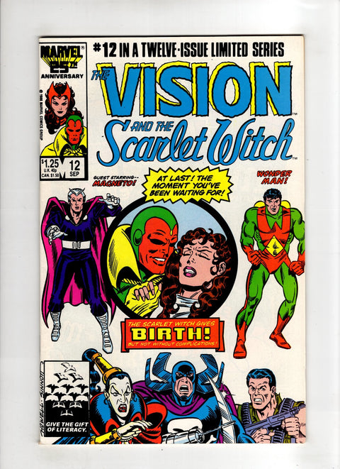Vision and the Scarlet Witch, Vol. 2 #12 (1986) Buy & Sell Comics Online Comic Shop Toronto Canada