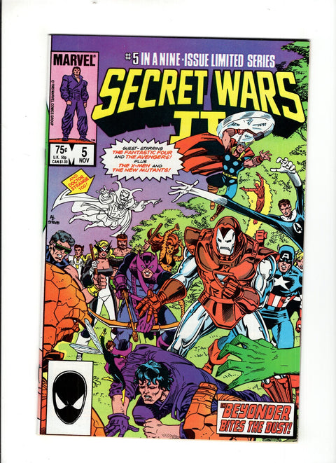 Secret Wars II #5 (1985) Buy & Sell Comics Online Comic Shop Toronto Canada