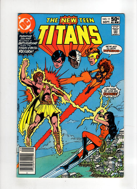 The New Teen Titans, Vol. 1 #11 (1981) Newsstand Edition Newsstand Edition Buy & Sell Comics Online Comic Shop Toronto Canada