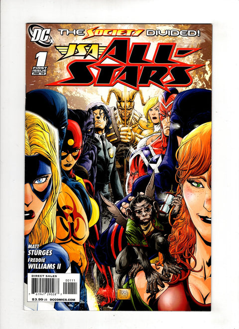 JSA All-Stars, Vol. 2 #1 (Cvr A) (2009) Freddie Williams II A Freddie Williams II Buy & Sell Comics Online Comic Shop Toronto Canada