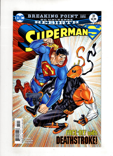 Superman, Vol. 4 #31 (Cvr A) (2017) Ian Churchill A Ian Churchill Buy & Sell Comics Online Comic Shop Toronto Canada