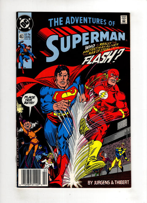 The Adventures of Superman, Vol. 1 #463 (1990) Newsstand Edition Newsstand Edition Buy & Sell Comics Online Comic Shop Toronto Canada