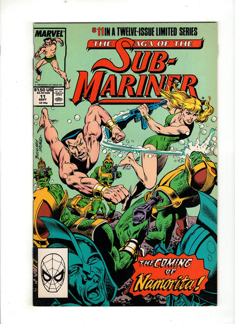 The Saga of the Sub-Mariner #11 (1989) Buy & Sell Comics Online Comic Shop Toronto Canada