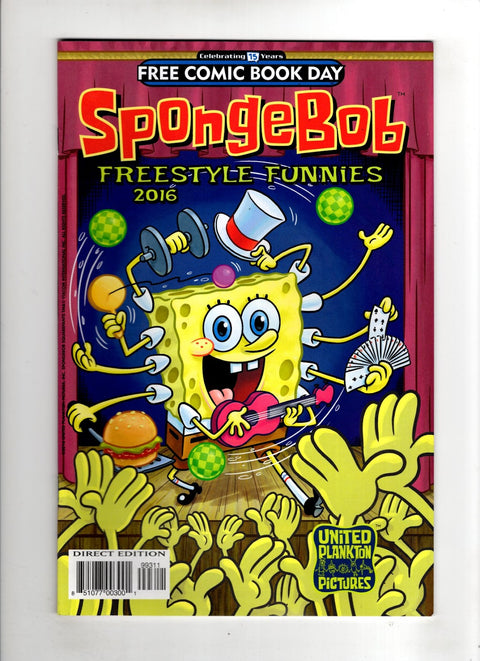 Free Comic Book Day 2016 (Spongebob Freestyle Funnies) # (2016) Free Comic Book Day 2016 Edition Free Comic Book Day 2016 Edition Buy & Sell Comics Online Comic Shop Toronto Canada