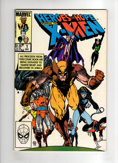 Heroes for Hope starring the X-Men #1 (1985) Buy & Sell Comics Online Comic Shop Toronto Canada