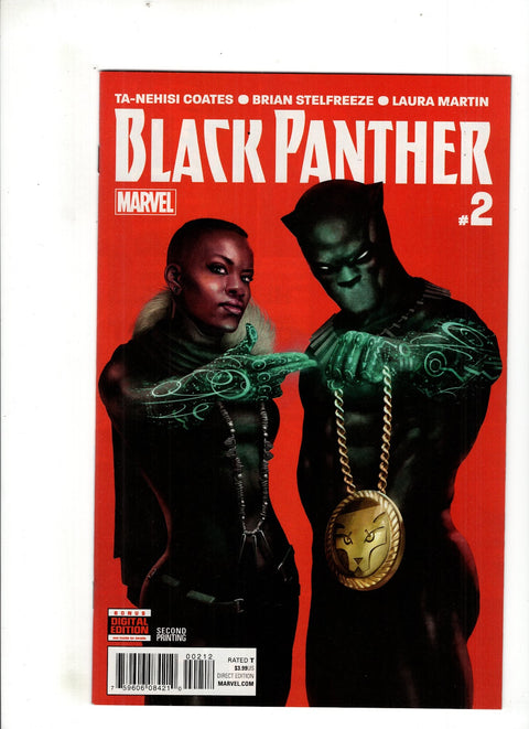 Black Panther, Vol. 6 #2 (Cvr E) (2016) 2nd Printing Rahzzah E 2nd Printing Rahzzah Buy & Sell Comics Online Comic Shop Toronto Canada