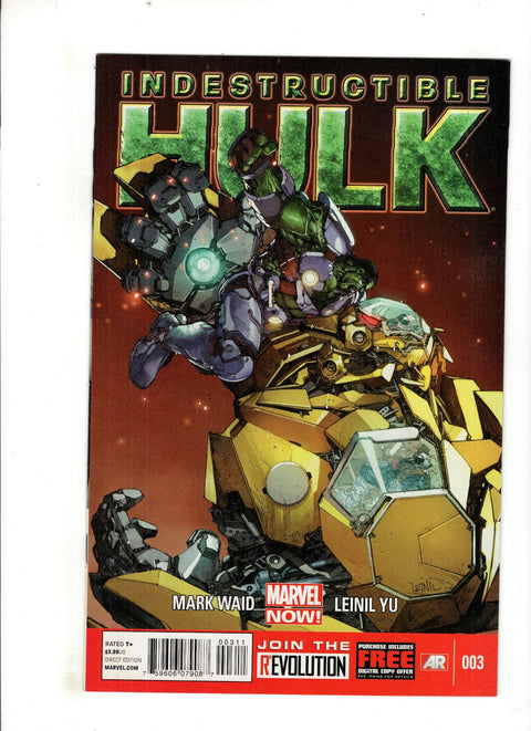 Indestructible Hulk #3 (Cvr A) (2013) Leinil Francis Yu A Leinil Francis Yu Buy & Sell Comics Online Comic Shop Toronto Canada