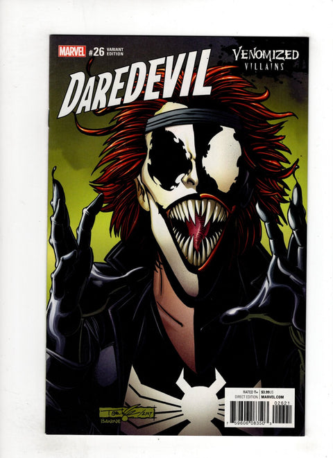 Daredevil, Vol. 5 #26 (Cvr B) (2017) Tom Lyle Venomized Variant B Tom Lyle Venomized Variant Buy & Sell Comics Online Comic Shop Toronto Canada