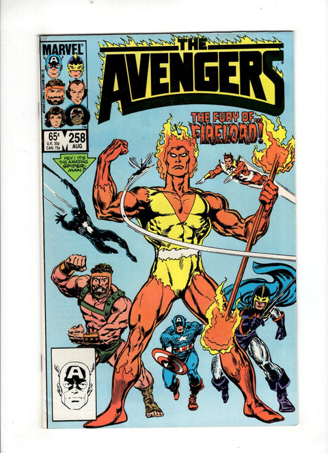 The Avengers, Vol. 1 #258 (1985) Buy & Sell Comics Online Comic Shop Toronto Canada