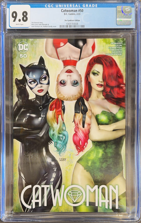 Catwoman, Vol. 5 #50 (CGC 9.8) (2022) K Nathan Szerdy Card Stock Variant Buy & Sell Comics Online Comic Shop Toronto Canada