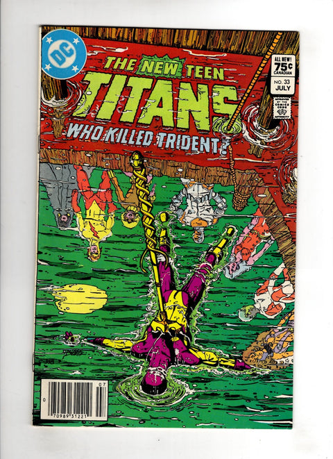 The New Teen Titans, Vol. 1 #33 (1983) Canadian Price Variant Canadian Price Variant Buy & Sell Comics Online Comic Shop Toronto Canada