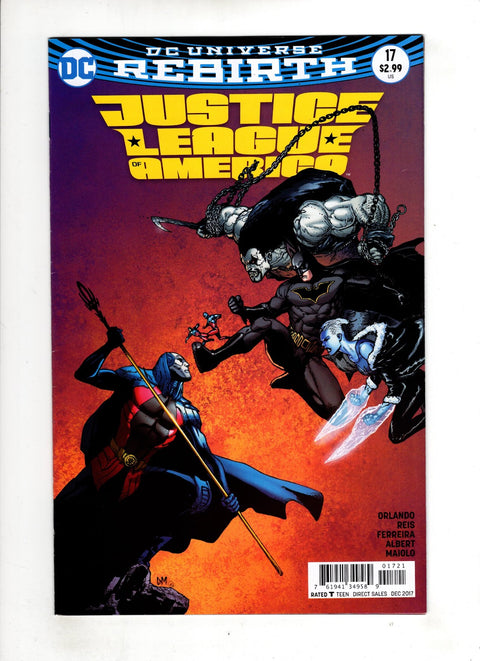Justice League Of America, Vol. 5 #17 (Cvr B) (2017) Variant Doug Mahnke B Variant Doug Mahnke Buy & Sell Comics Online Comic Shop Toronto Canada