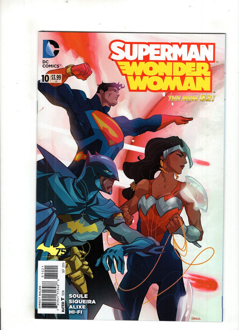 Superman / Wonder Woman #10 (Cvr B) (2014) Batman 75th Anniversary B Batman 75th Anniversary Buy & Sell Comics Online Comic Shop Toronto Canada