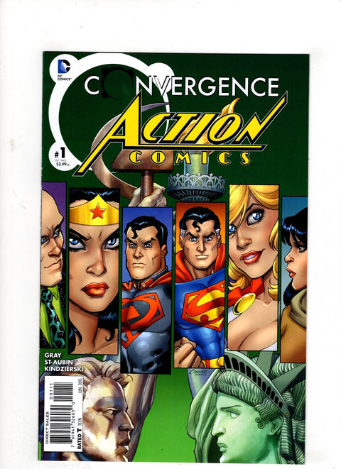 Convergence: Action Comics #1 (Cvr A) (2015) Amanda Conner A Amanda Conner Buy & Sell Comics Online Comic Shop Toronto Canada