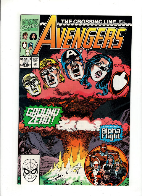 The Avengers, Vol. 1 #323 (1990) Buy & Sell Comics Online Comic Shop Toronto Canada