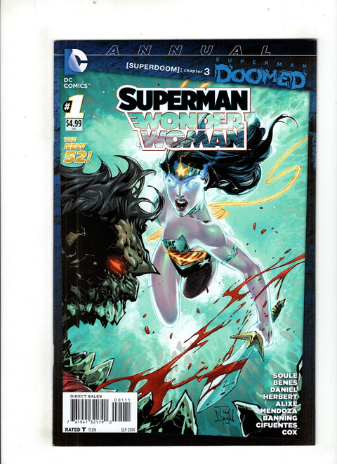 Superman / Wonder Woman Annual #1 (2014) Buy & Sell Comics Online Comic Shop Toronto Canada