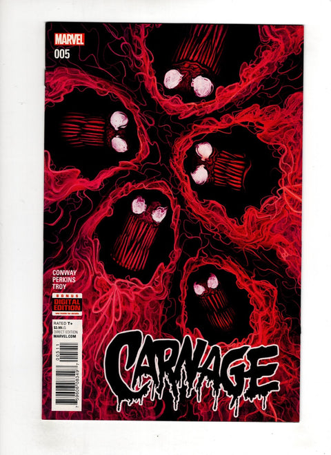 Carnage, Vol. 2 #5 (2016) Mike Del Mundo Mike Del Mundo Buy & Sell Comics Online Comic Shop Toronto Canada