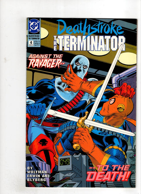 Deathstroke, The Terminator #4 (1991) Buy & Sell Comics Online Comic Shop Toronto Canada