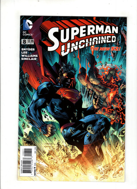 Superman Unchained #8 (Cvr A) (2014) A Buy & Sell Comics Online Comic Shop Toronto Canada