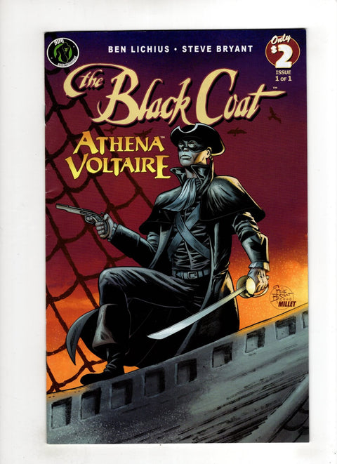 Black Coat & Athena Voltaire #1 (Cvr B) (2009) Black Coat Cover B Black Coat Cover Buy & Sell Comics Online Comic Shop Toronto Canada