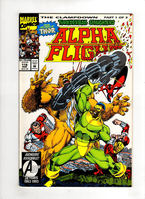 Alpha Flight, Vol. 1 #118 (1993) Buy & Sell Comics Online Comic Shop Toronto Canada