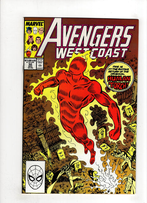 The West Coast Avengers, Vol. 2 #50 (1989) Buy & Sell Comics Online Comic Shop Toronto Canada
