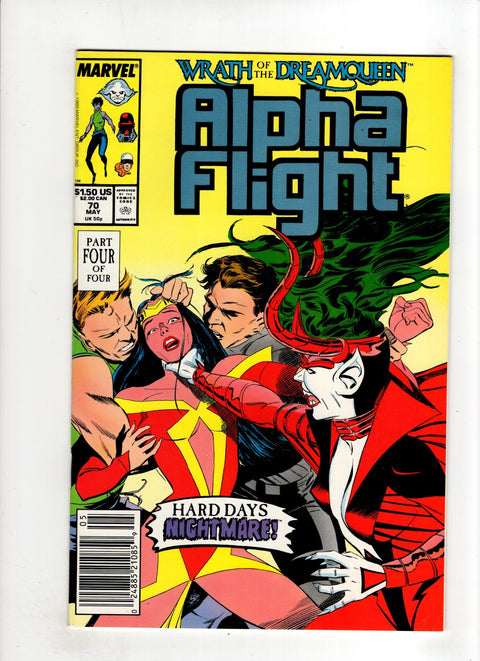 Alpha Flight, Vol. 1 #70 (1989) Buy & Sell Comics Online Comic Shop Toronto Canada