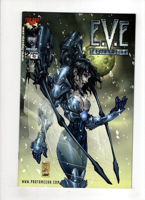 E.V.E. Protomecha #2 (Cvr B) (2000) Michael Turner B Michael Turner Buy & Sell Comics Online Comic Shop Toronto Canada