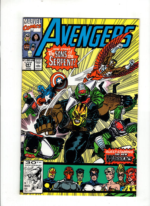 The Avengers, Vol. 1 #341 (1991) Buy & Sell Comics Online Comic Shop Toronto Canada