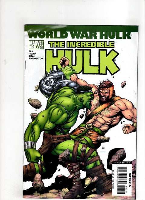 The Incredible Hulk, Vol. 2 #107 (Cvr A) (2007) A Buy & Sell Comics Online Comic Shop Toronto Canada