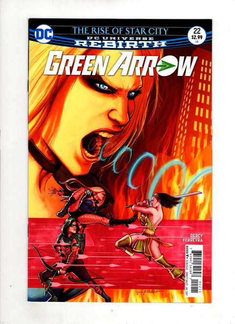 Green Arrow, Vol. 6 #22 (Cvr A) (2017) Juan Ferreyra A Juan Ferreyra Buy & Sell Comics Online Comic Shop Toronto Canada