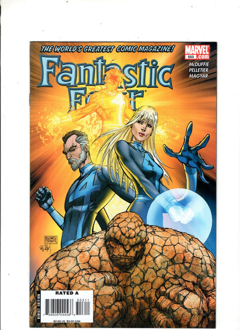 Fantastic Four, Vol. 3 #553 (Cvr A) (2008) Michael Turner A Michael Turner Buy & Sell Comics Online Comic Shop Toronto Canada