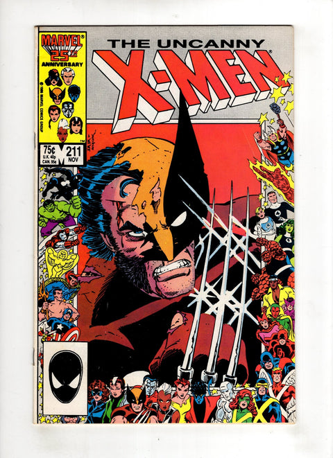 Uncanny X-Men, Vol. 1 #211 (1986) Buy & Sell Comics Online Comic Shop Toronto Canada