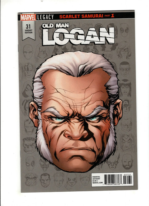 Old Man Logan, Vol. 2 #31 (Cvr C) (2017) Incentive Mike McKone Legacy Headshot Variant C Incentive Mike McKone Legacy Headshot Variant Buy & Sell Comics Online Comic Shop Toronto Canada