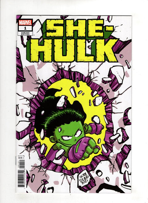 She-Hulk, Vol. 5 #1 (Cvr E) (2022) Skottie Young Variant E Skottie Young Variant Buy & Sell Comics Online Comic Shop Toronto Canada
